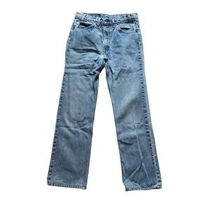 Levi's Vintage Men's 585 Orange Tab Utility Casual Straight Leg Jeans 33x33